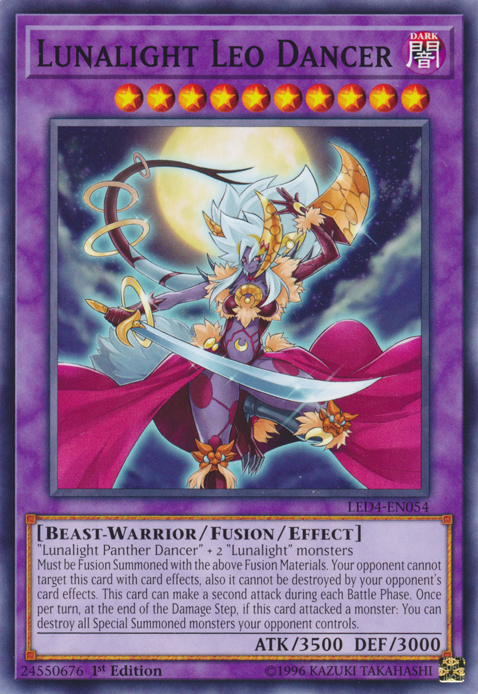 Lunalight Leo Dancer [LED4-EN054] Common Yu-Gi-Oh!