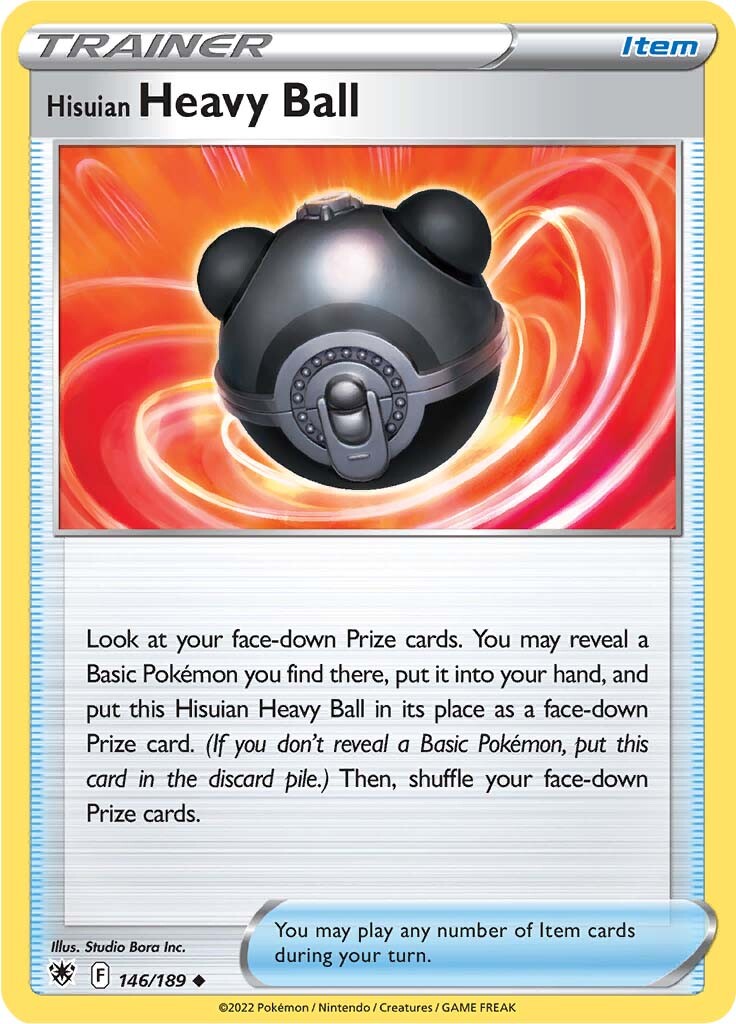 Hisuian Heavy Ball (146/189) [Sword & Shield: Astral Radiance] Pokémon