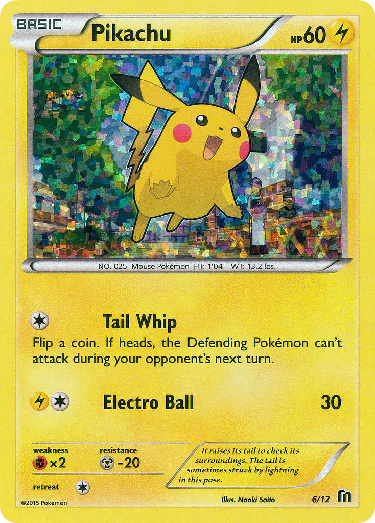 Pikachu (6/12) [McDonald's Promos: 2016 Collection] Pokémon
