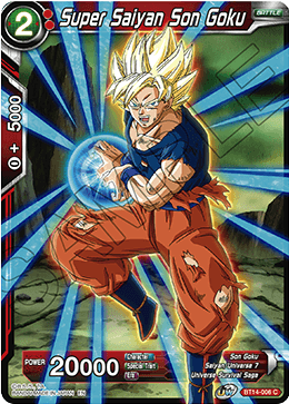 Super Saiyan Son Goku (BT14-006) (BT14-006) [Cross Spirits] Dragon Ball Super