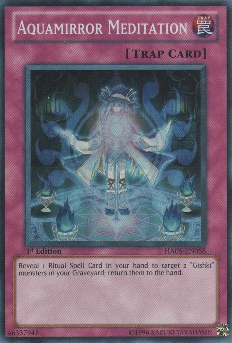 Aquamirror Meditation [HA05-EN058] Super Rare Yu-Gi-Oh!