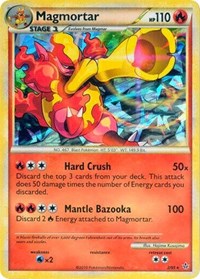 Magmortar (2/95) (Cracked Ice Holo) [HeartGold & SoulSilver: Unleashed] Pokémon