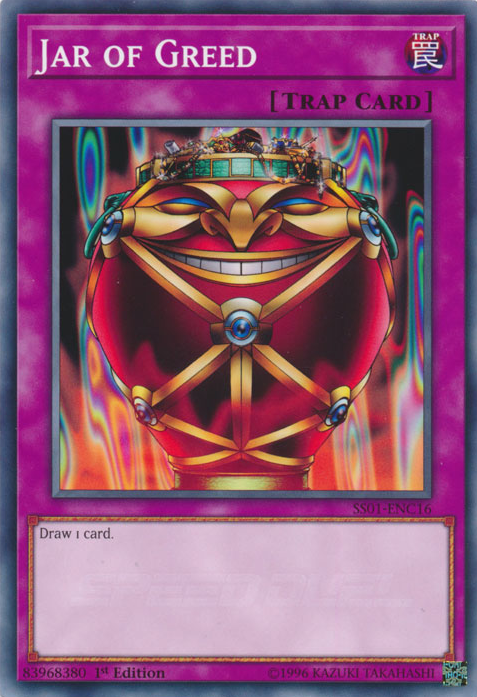 Jar of Greed [SS01-ENC16] Common Yu-Gi-Oh!