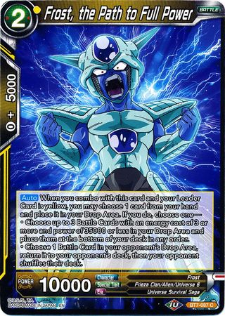 Frost, the Path to Full Power (BT7-087) [Assault of the Saiyans] Dragon Ball Super