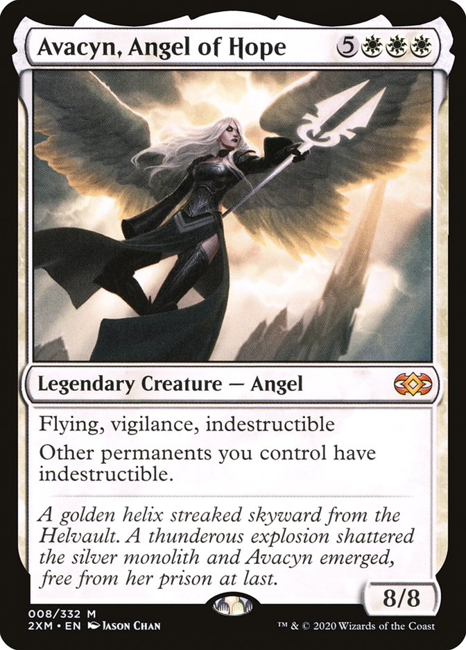 Avacyn, Angel of Hope [Double Masters] Magic: The Gathering