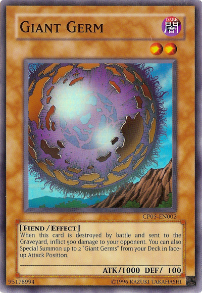 Giant Germ [CP05-EN002] Super Rare Yu-Gi-Oh!
