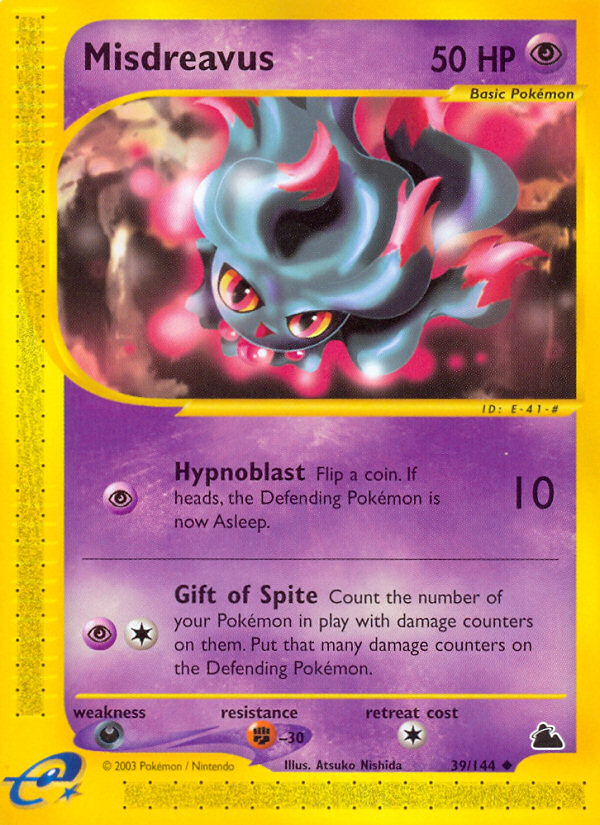 Misdreavus (39/144) [Skyridge] Pokémon