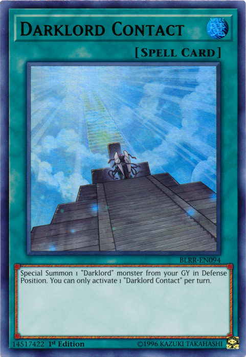 Darklord Contact [BLRR-EN094] Ultra Rare Yu-Gi-Oh!