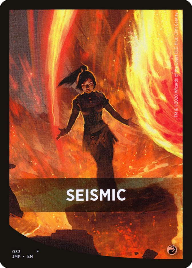 Seismic [Jumpstart Front Cards] Magic: The Gathering