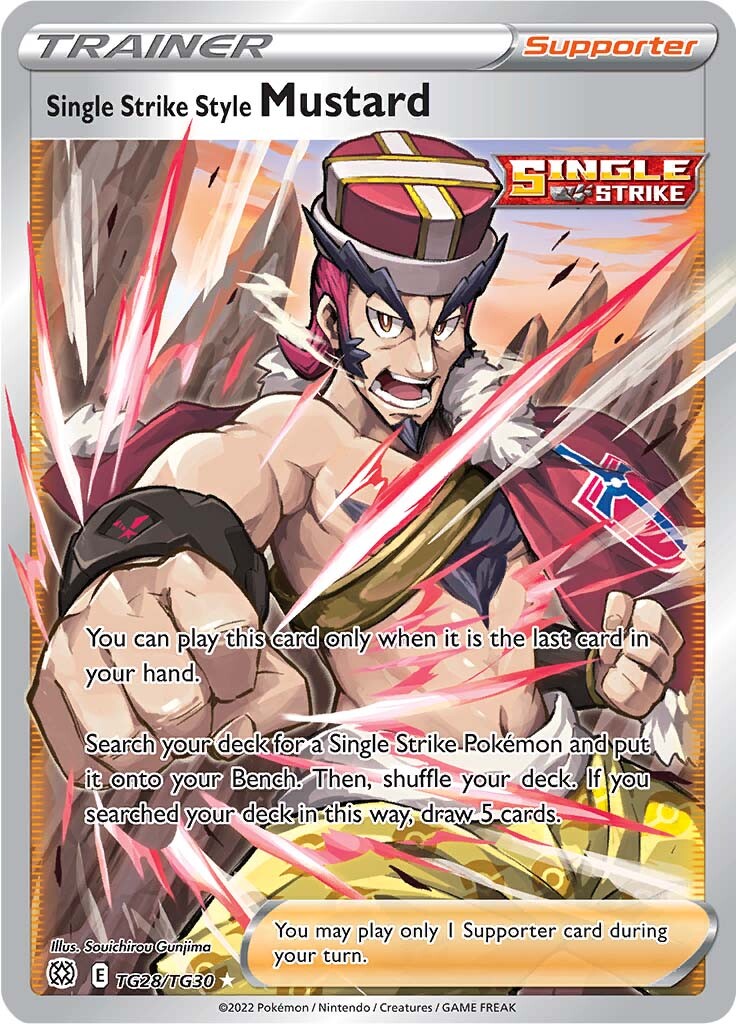 Single Strike Style Mustard (TG28/TG30) [Sword & Shield: Brilliant Stars] Pokémon