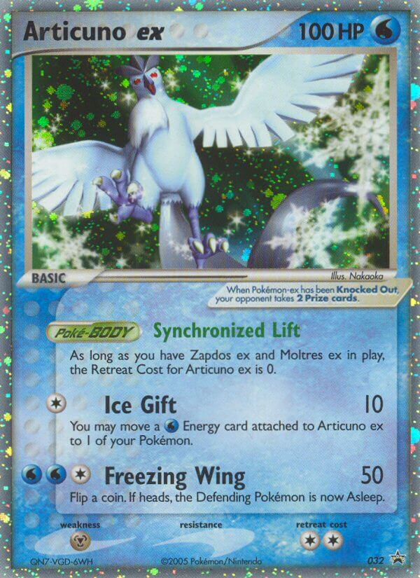 Articuno ex (032) [Nintendo: Black Star Promos] Pokémon