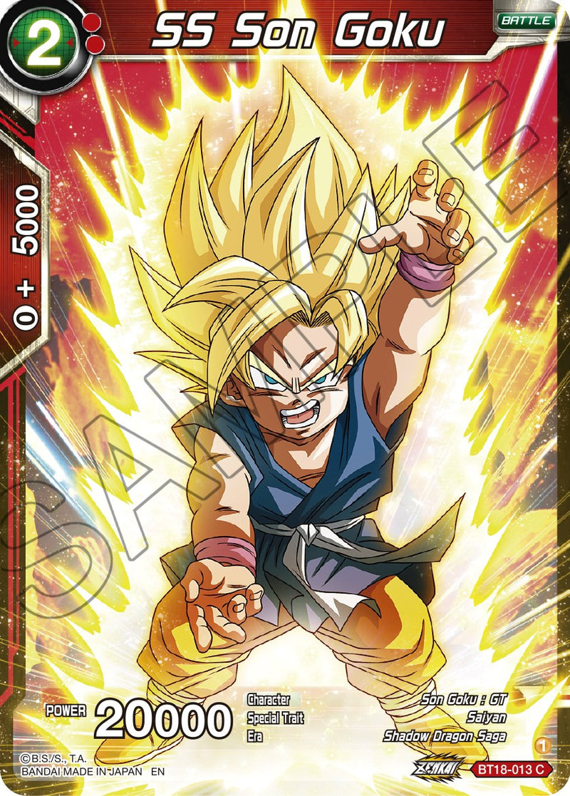 SS Son Goku (BT18-013) [Dawn of the Z-Legends] Dragon Ball Super