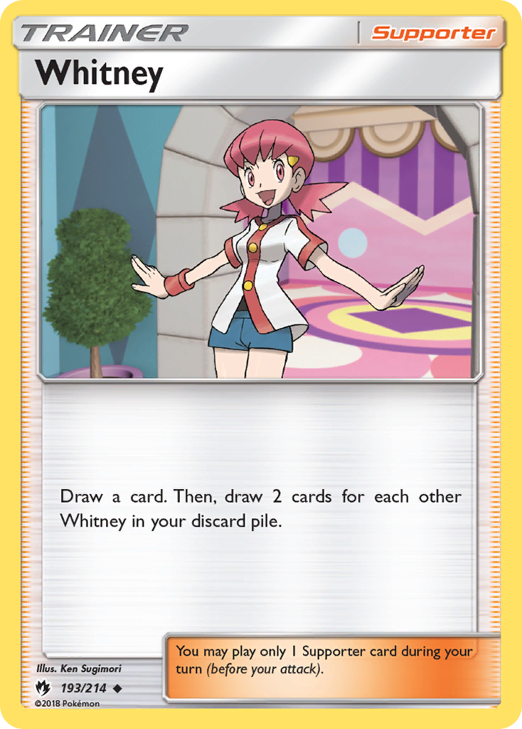 Whitney (193/214) [Sun & Moon: Lost Thunder] Pokémon