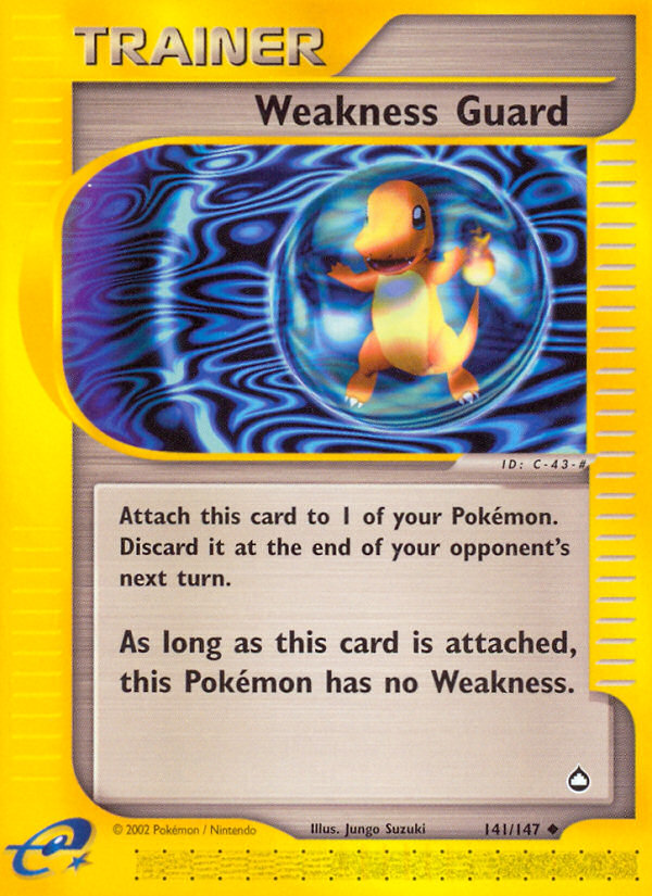 Weakness Guard (141/147) [Aquapolis] Pokémon