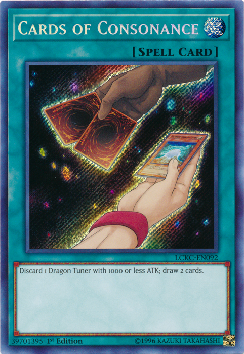 Cards of Consonance [LCKC-EN092] Secret Rare Yu-Gi-Oh!