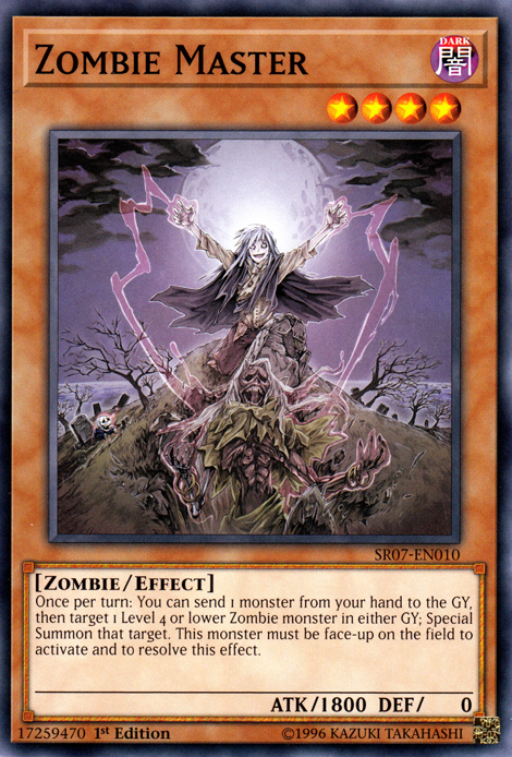 Zombie Master [SR07-EN010] Common Yu-Gi-Oh!