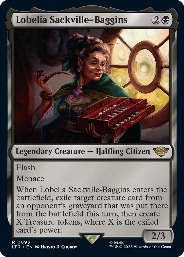 Lobelia Sackville-Baggins [The Lord of the Rings: Tales of Middle-Earth] Magic: The Gathering