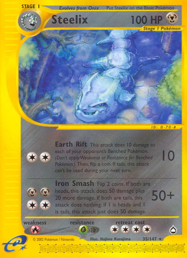 Steelix (35/147) [Aquapolis] Pokémon