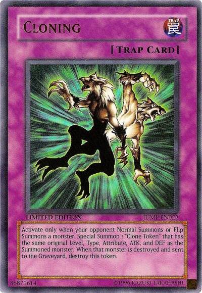 Cloning [JUMP-EN022] Ultra Rare Yu-Gi-Oh!