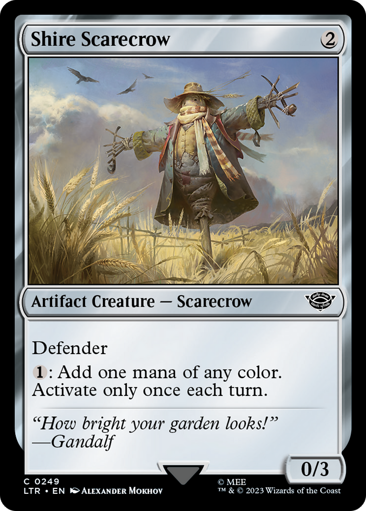 Shire Scarecrow [The Lord of the Rings: Tales of Middle-Earth] Magic: The Gathering