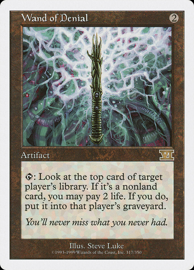 Wand of Denial [Classic Sixth Edition] Magic: The Gathering