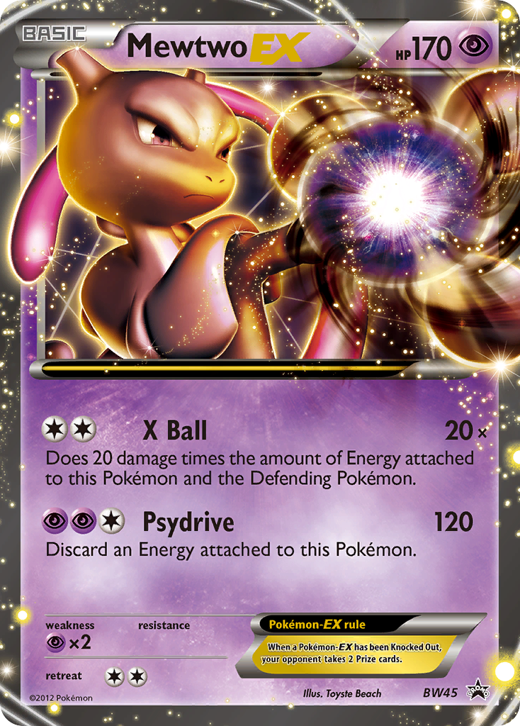 Mewtwo EX (BW45) [Black & White: Black Star Promos] Pokémon