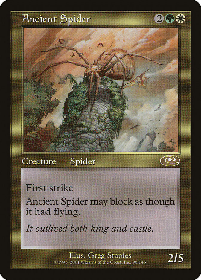 Ancient Spider [Planeshift] Magic: The Gathering
