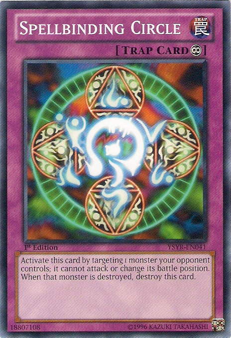 Spellbinding Circle [YSYR-EN041] Common Yu-Gi-Oh!