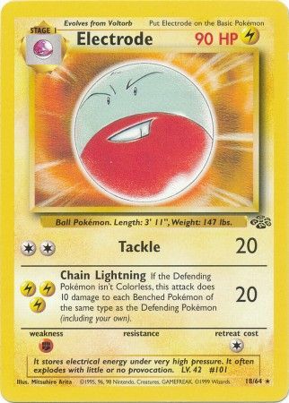 Electrode (18/64) [Jungle Unlimited] Pokémon