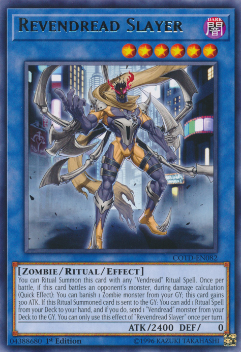 Revendread Slayer [COTD-EN082] Rare Yu-Gi-Oh!