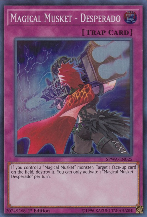 Magical Musket - Desperado [SPWA-EN025] Super Rare Yu-Gi-Oh!