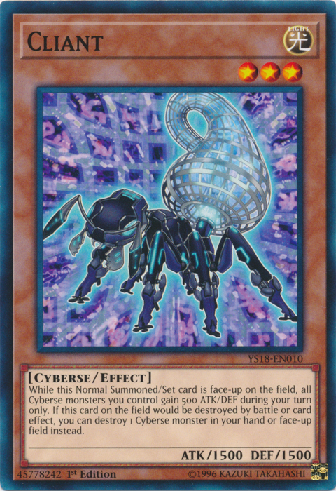 Cliant [YS18-EN010] Common Yu-Gi-Oh!