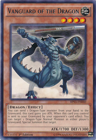 Vanguard of the Dragon [BP03-EN060] Rare Yu-Gi-Oh!