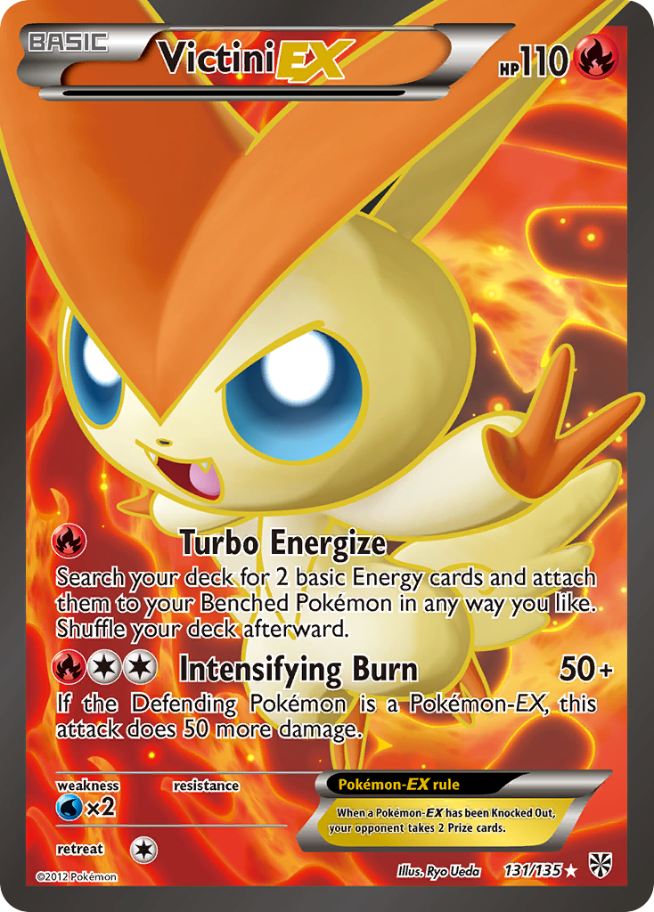 Victini EX (131/135) [Black & White: Plasma Storm] Pokémon