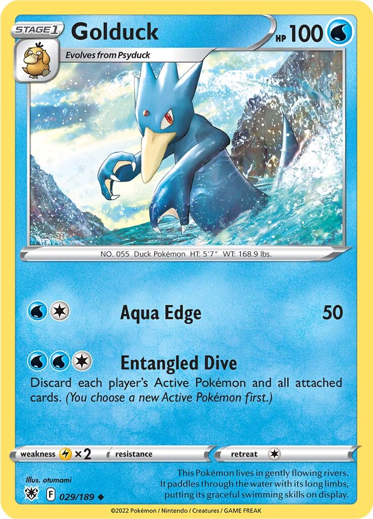 Golduck (029/189) [Sword & Shield: Astral Radiance] Pokémon