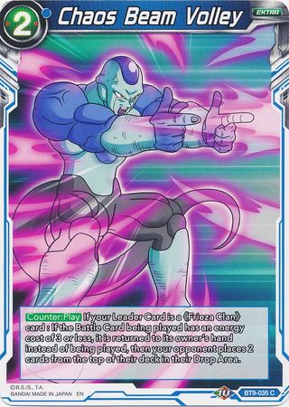 Chaos Beam Volley (BT9-035) [Universal Onslaught] Dragon Ball Super