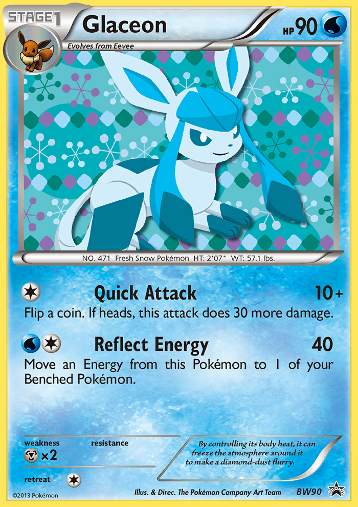 Glaceon (BW90) [Black & White: Black Star Promos] Pokémon