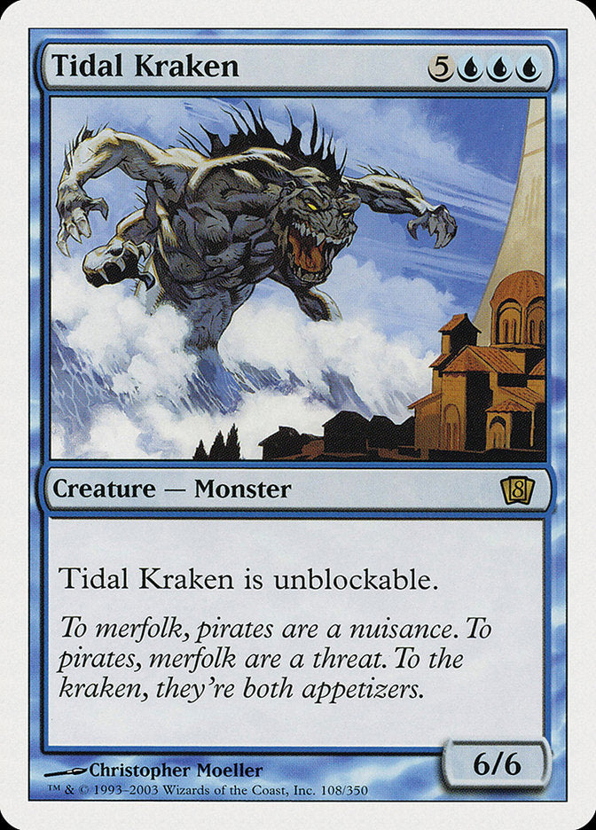 Tidal Kraken [Eighth Edition] Magic: The Gathering