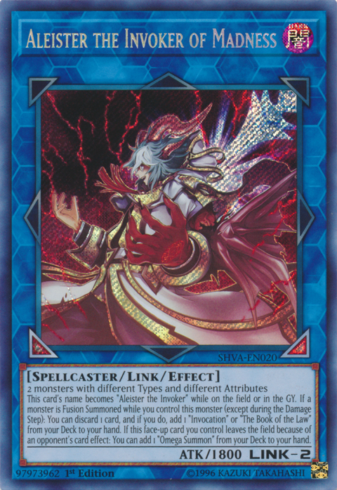 Aleister the Invoker of Madness [SHVA-EN020] Secret Rare Yu-Gi-Oh!