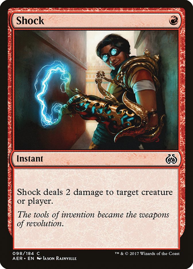 Shock [Aether Revolt] Magic: The Gathering