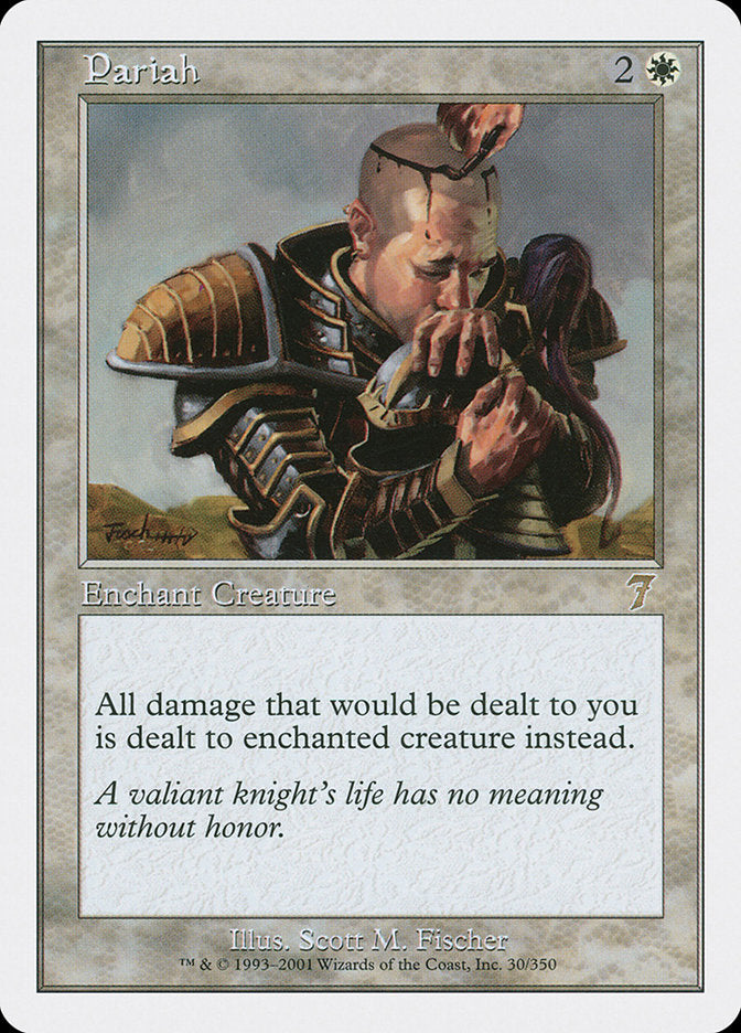 Pariah [Seventh Edition] Magic: The Gathering