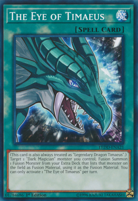 The Eye of Timaeus [LEDD-ENA21] Common Yu-Gi-Oh!