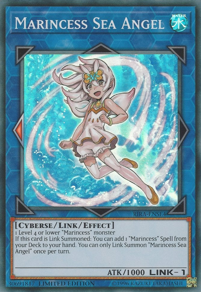 Marincess Sea Angel [RIRA-ENSE4] Super Rare Yu-Gi-Oh!