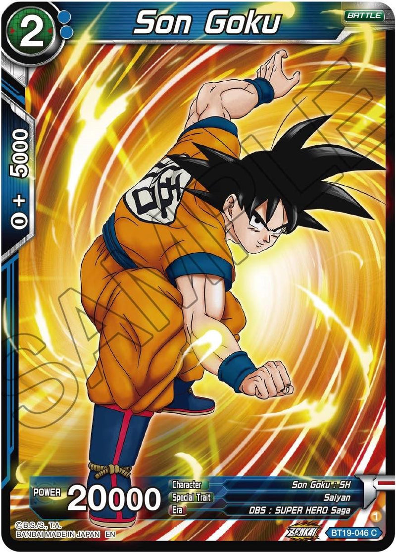Son Goku (BT19-046) [Fighter's Ambition] Dragon Ball Super
