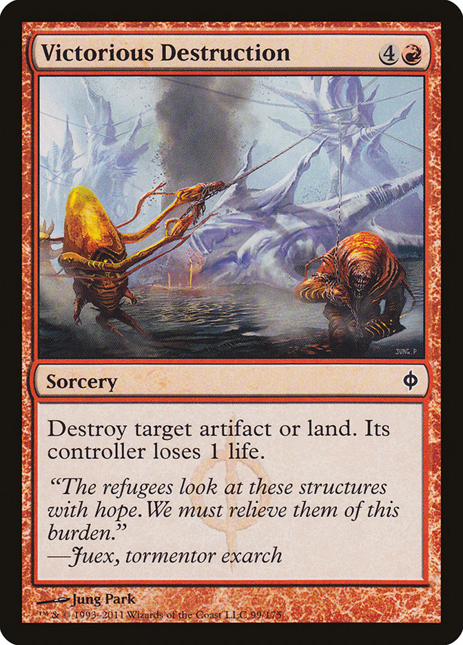 Victorious Destruction [New Phyrexia] Magic: The Gathering
