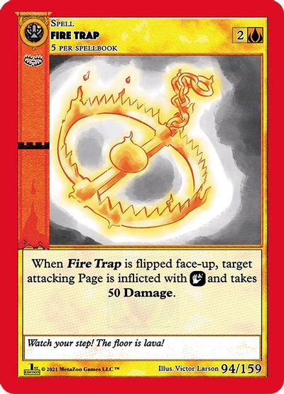 Fire Trap [Cryptid Nation: First Edition] Metazoo