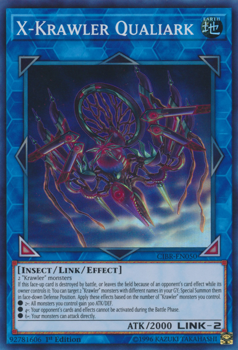 X-Krawler Qualiark [CIBR-EN050] Super Rare Yu-Gi-Oh!