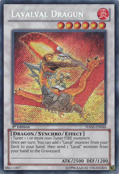 Lavalval Dragun [HA06-EN048] Secret Rare Yu-Gi-Oh!