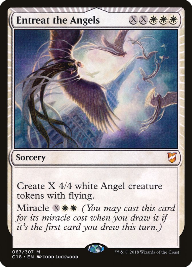 Entreat the Angels [Commander 2018] Magic: The Gathering