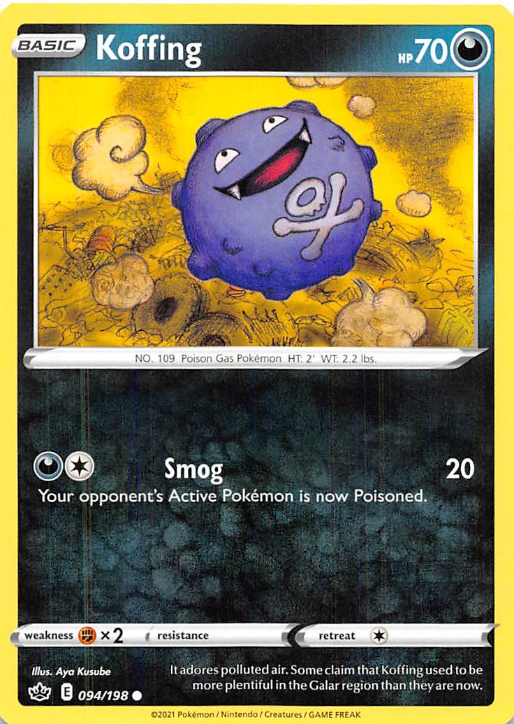 Koffing (094/198) [Sword & Shield: Chilling Reign] Pokémon